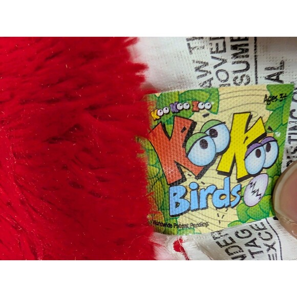 Jay At Play Koo Koo Angry Birds Plush Microbead Nylon 12" Stuffed Animal Pillow - Picture 6 of 8